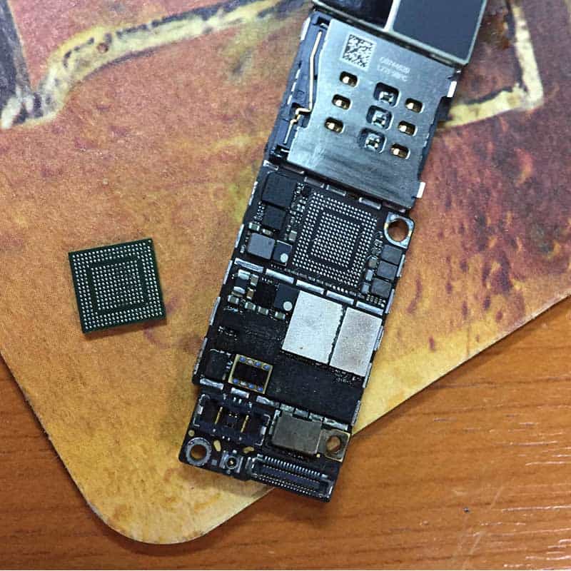 iPhone 6 baseband reballing